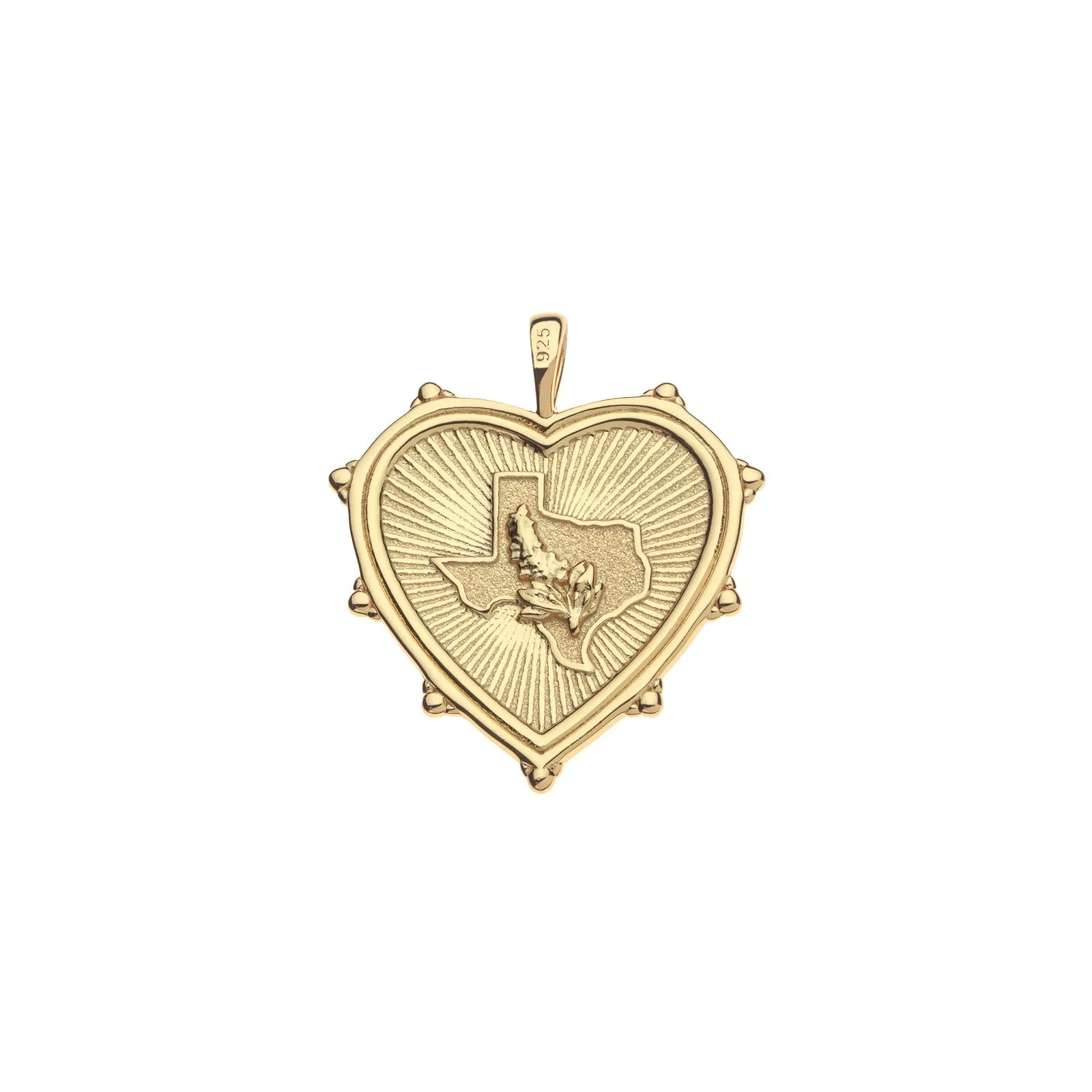 TEXAS JW Heart Pendant sold by Jane Win product image thumbnail 2
