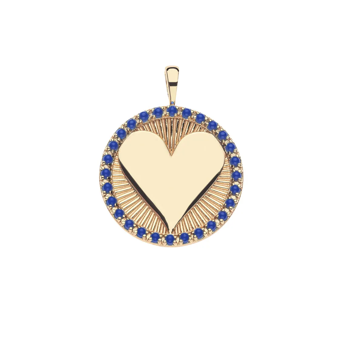 LOVE Embellished Hearts Find Me in Lapis sold by Jane Win