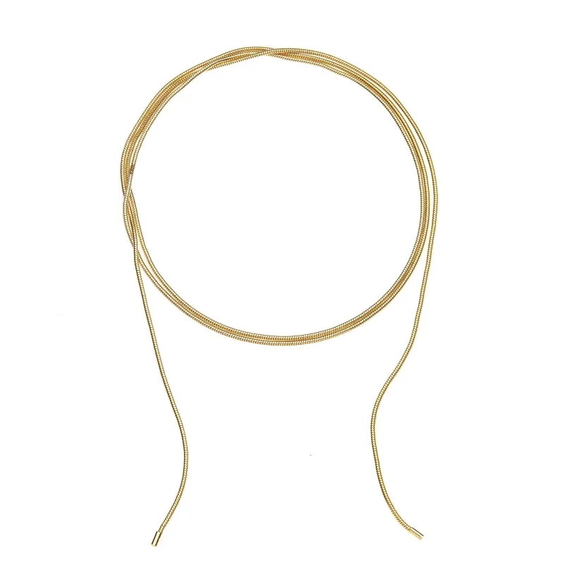 Double Wrap Snake Chain Necklace sold by Jane Win