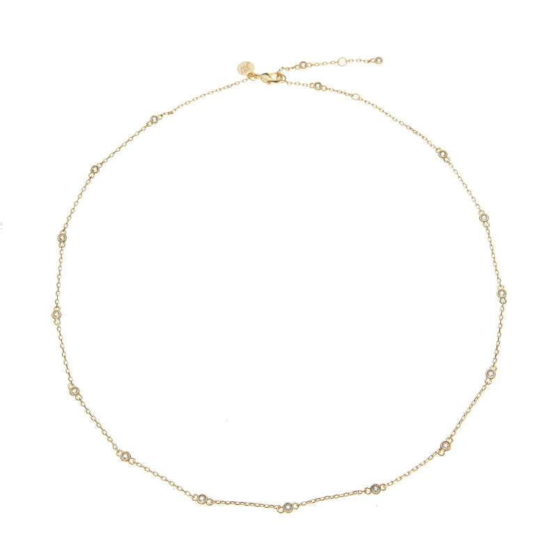 Written in the Stars Chain in White Topaz sold by Jane Win