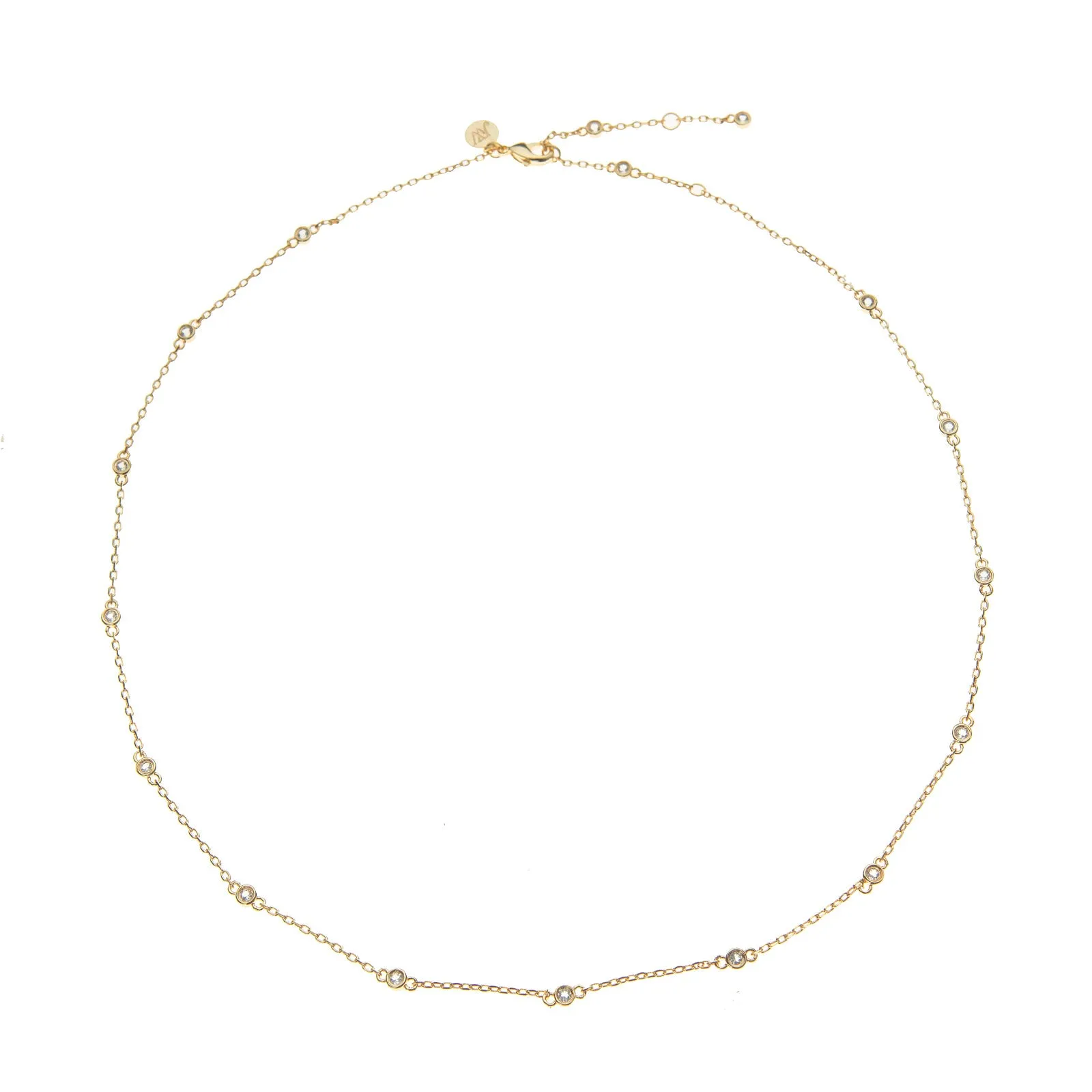 Written in the Stars Chain in White Topaz sold by Jane Win