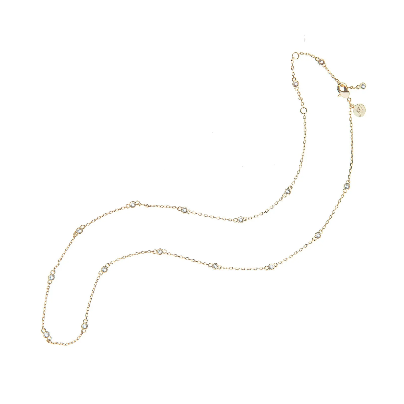 Written in the Stars Chain in White Topaz sold by Jane Win product image thumbnail 3