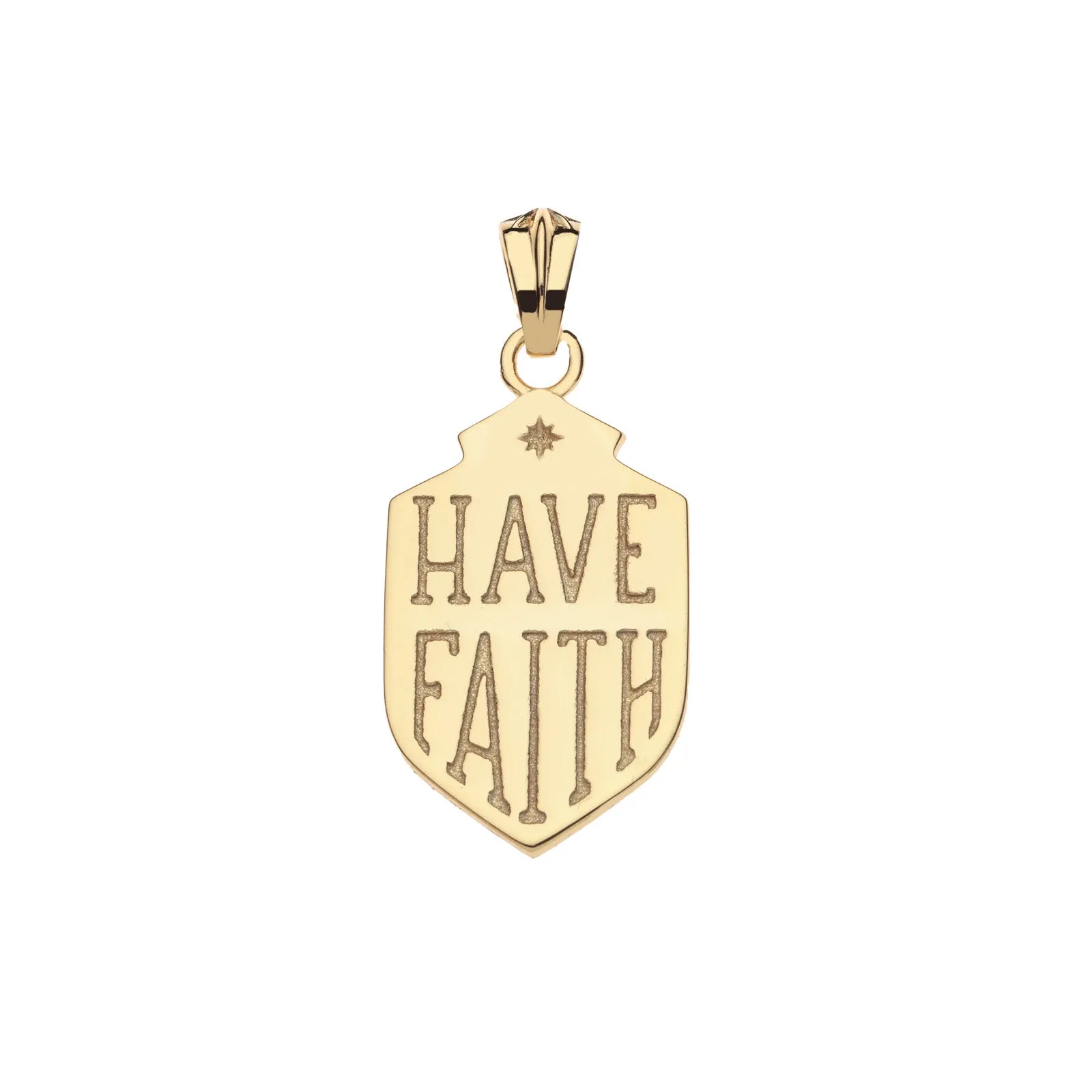 FAITH Shield Pendant sold by Jane Win product image thumbnail 2