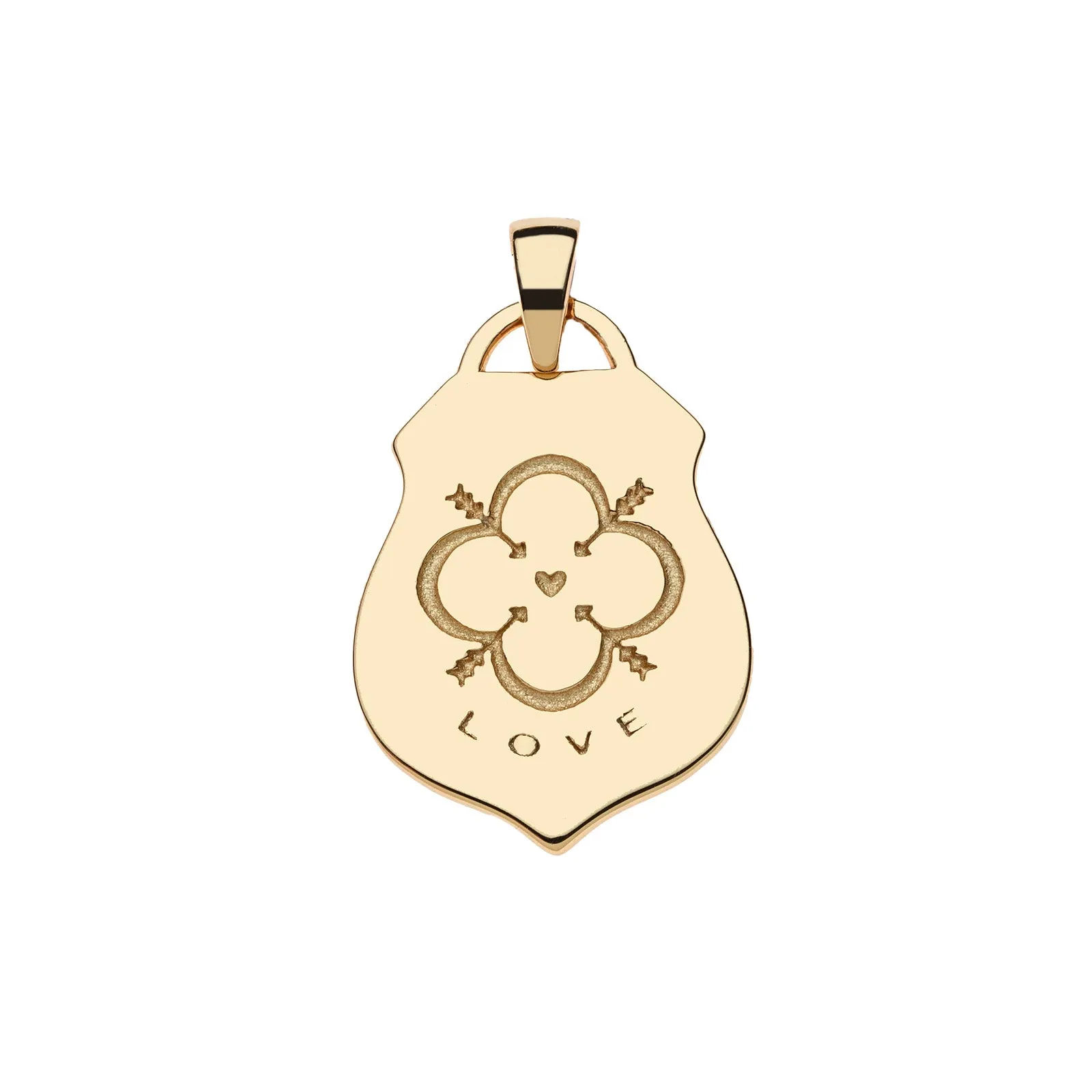 LOVE Shield Pendant sold by Jane Win product image thumbnail 2