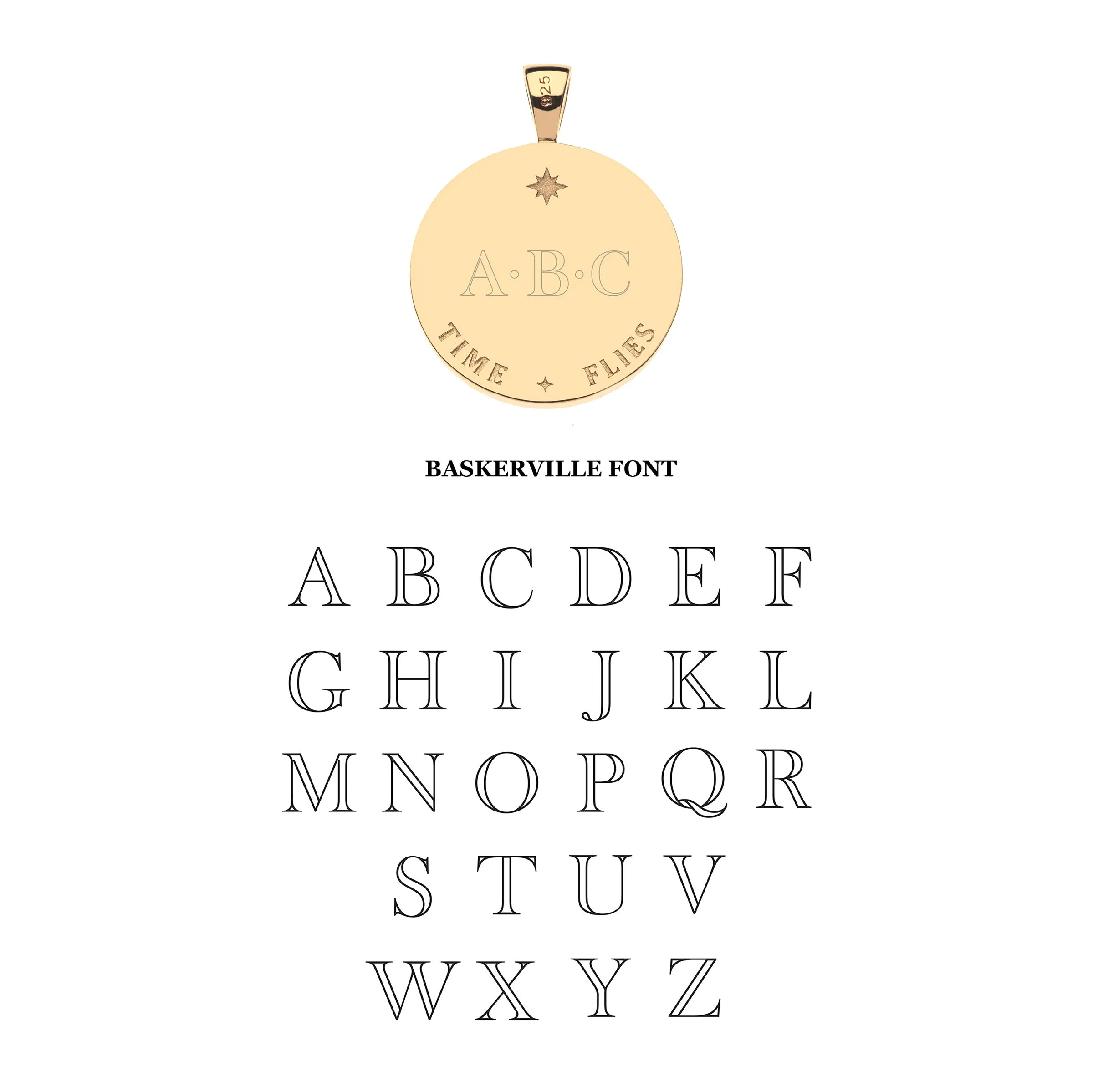 FOREVER Sundial Carved Black Mother of Pearl Pendant sold by Jane Win product image thumbnail 5