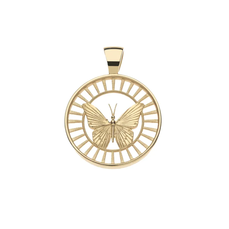 FREE JW Cutout Pendant in Solid Gold sold by Jane Win