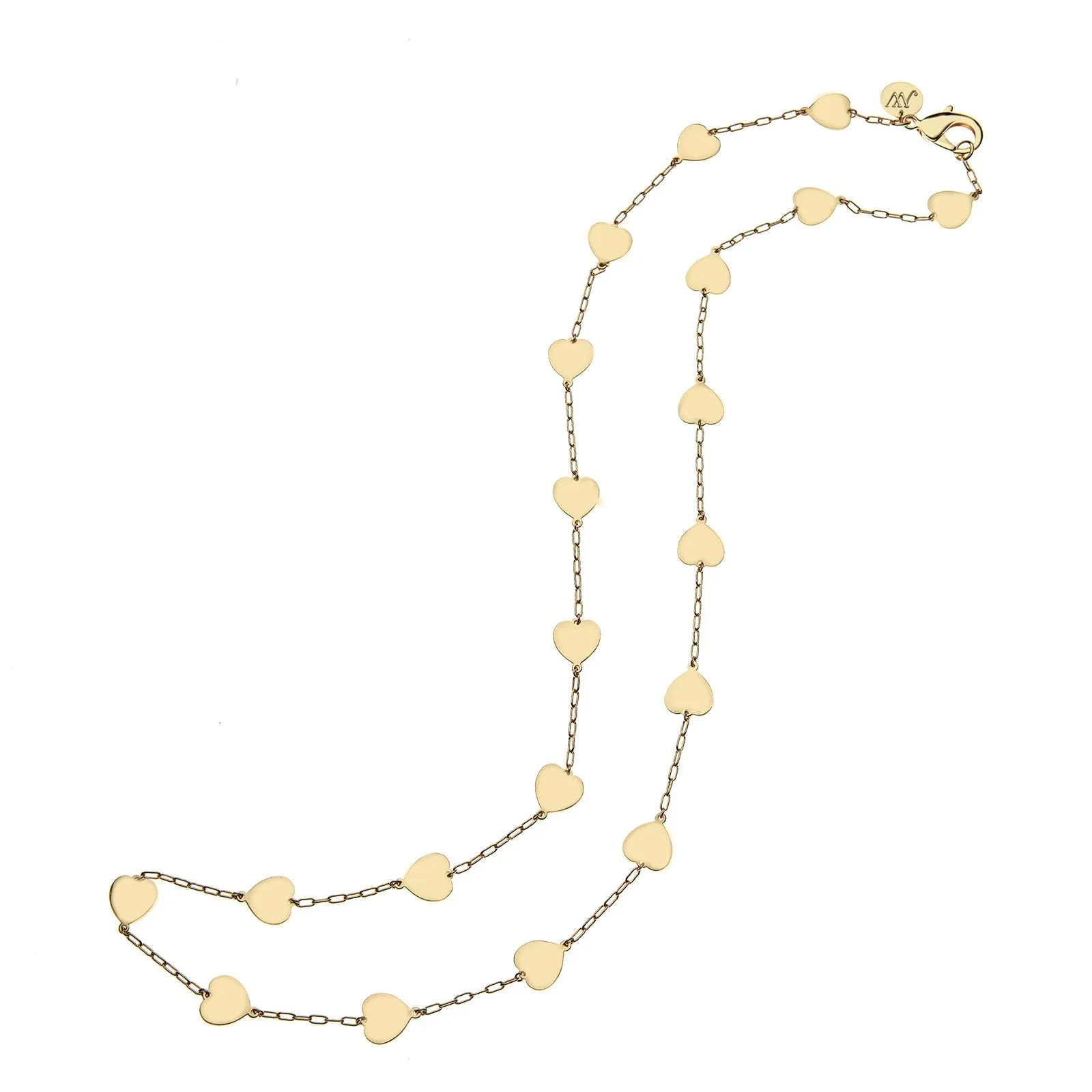 LOVE Pieces of My Heart Double Wrap Chain Necklace sold by Jane Win product image thumbnail 3