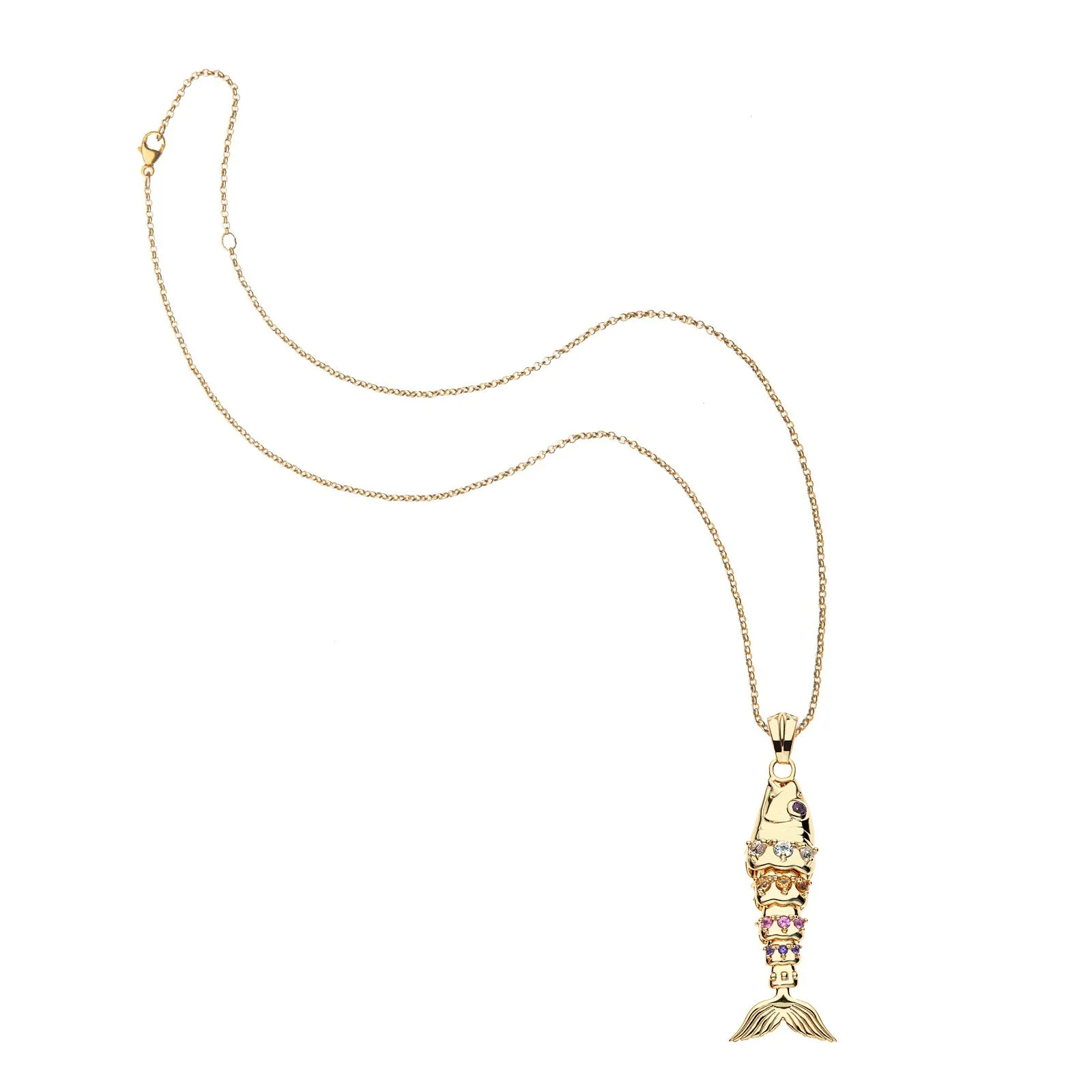 STRONG Ombre Stone Fish Charm sold by Jane Win product image thumbnail 4