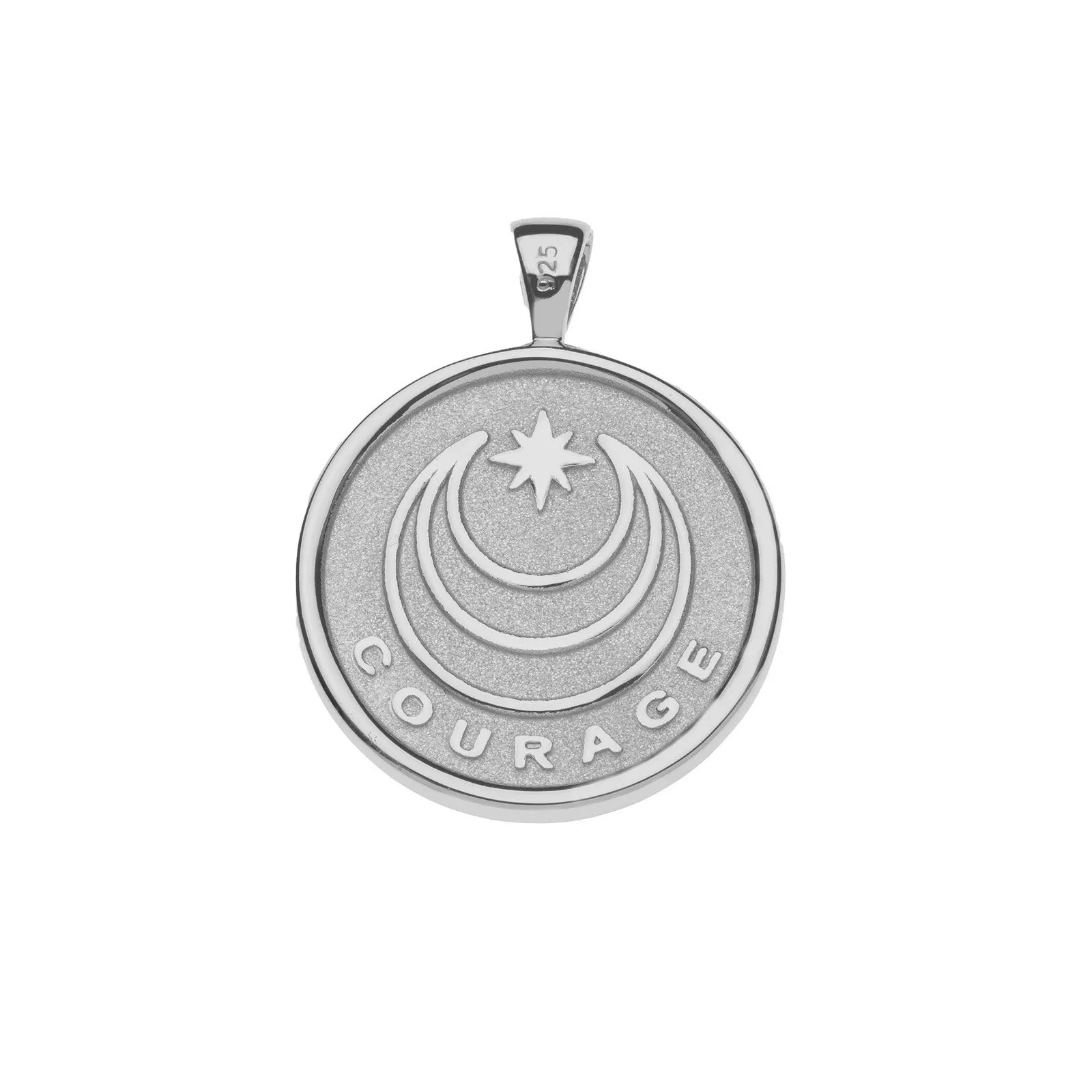 COURAGE Year of the Horse Pendant Coin in Silver sold by Jane Win product image thumbnail 2