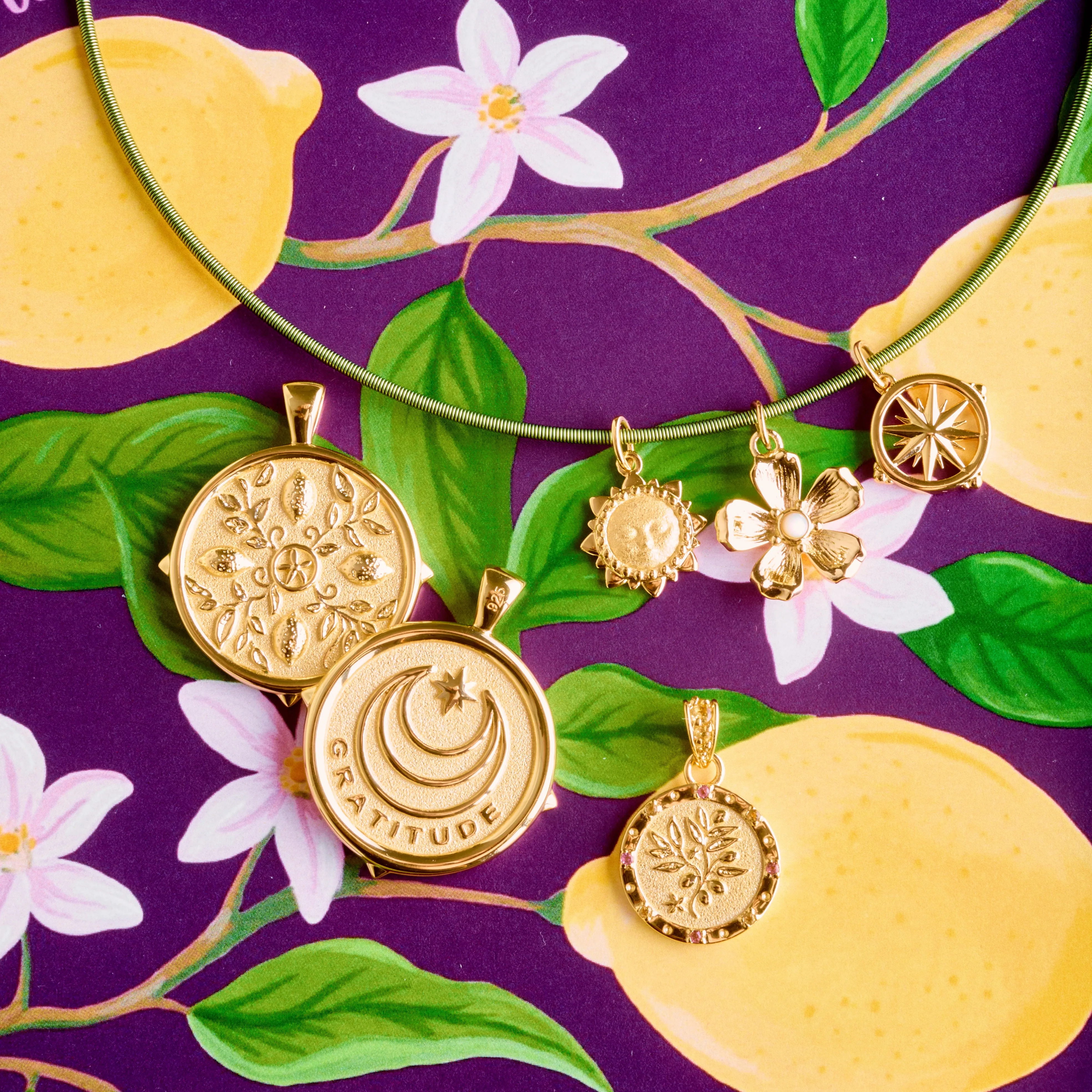 Jane Win x Giadzy GRATITUDE Charm Necklace sold by Jane Win product image thumbnail 4