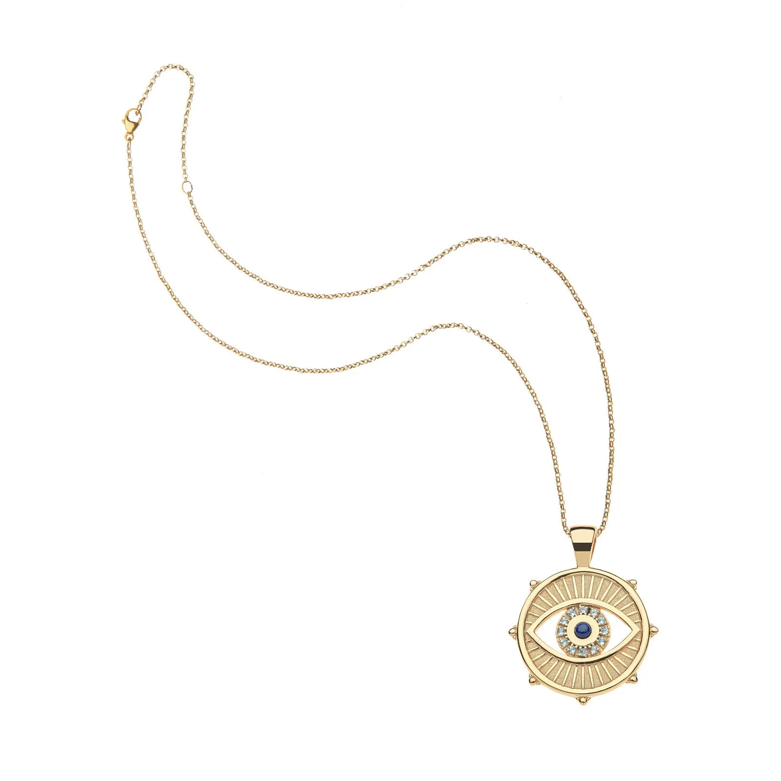 PROTECT With an Open Eye Coin Pendant sold by Jane Win product image thumbnail 4