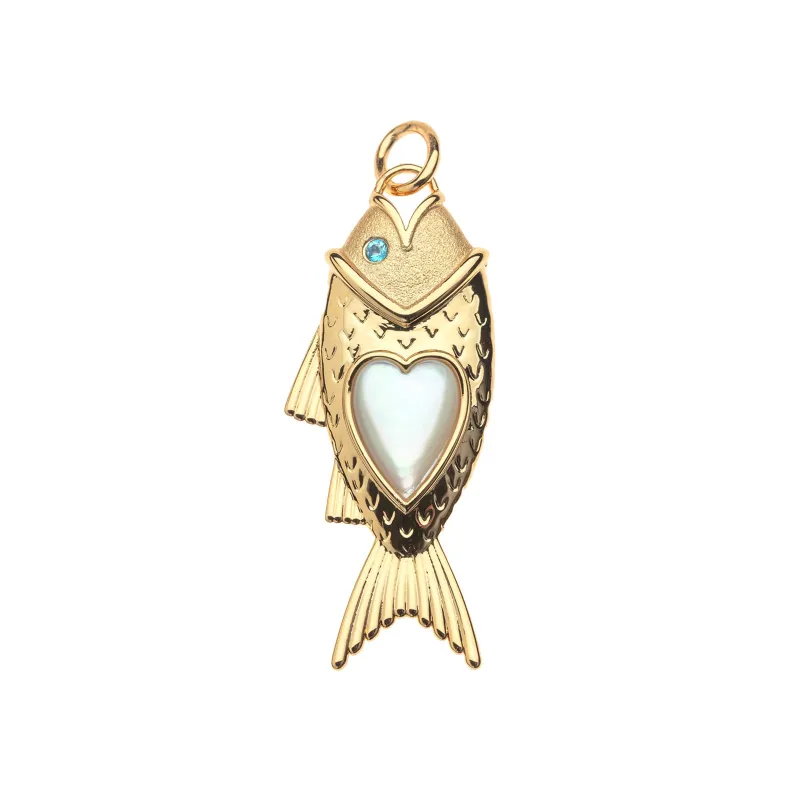 STRONG Amore Fish Pendant made by Jane Win