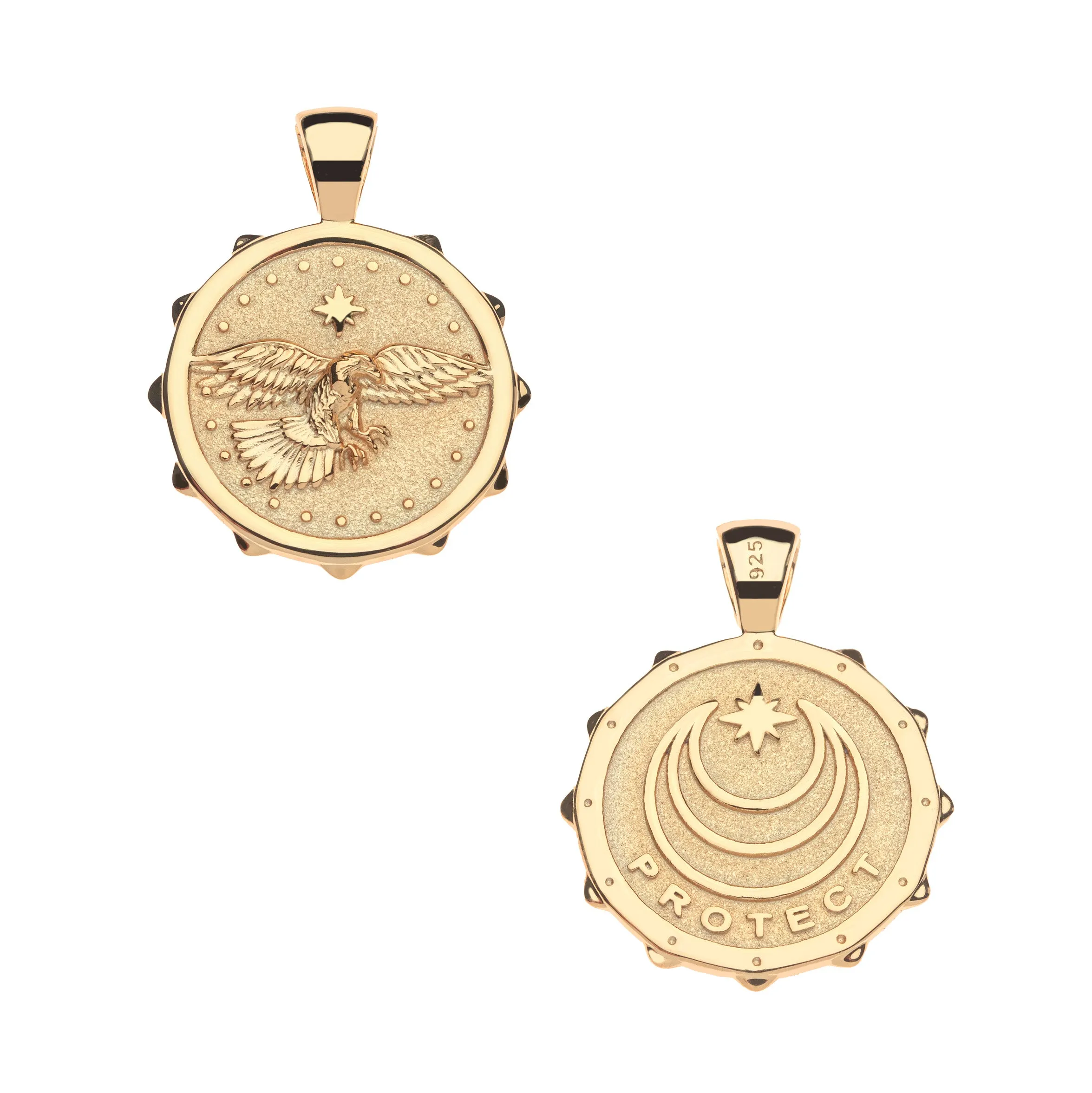 PROTECT Eagle JW Small Pendant Coin sold by Jane Win product image thumbnail 2