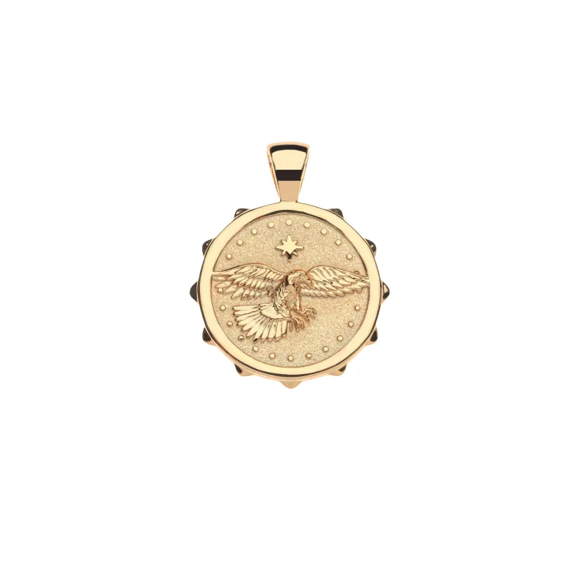 PROTECT Eagle JW Small Pendant Coin SALE made by Jane Win