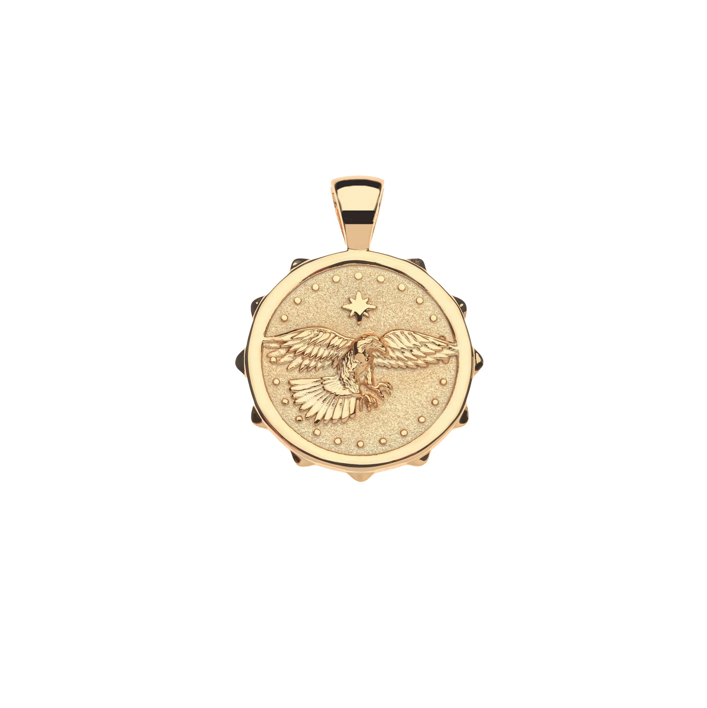 PROTECT Eagle JW Small Pendant Coin sold by Jane Win