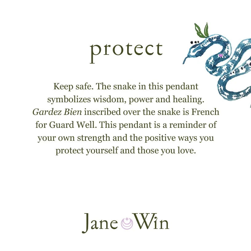 PROTECT Petite Embellished Coin sold by Jane Win product image thumbnail 3