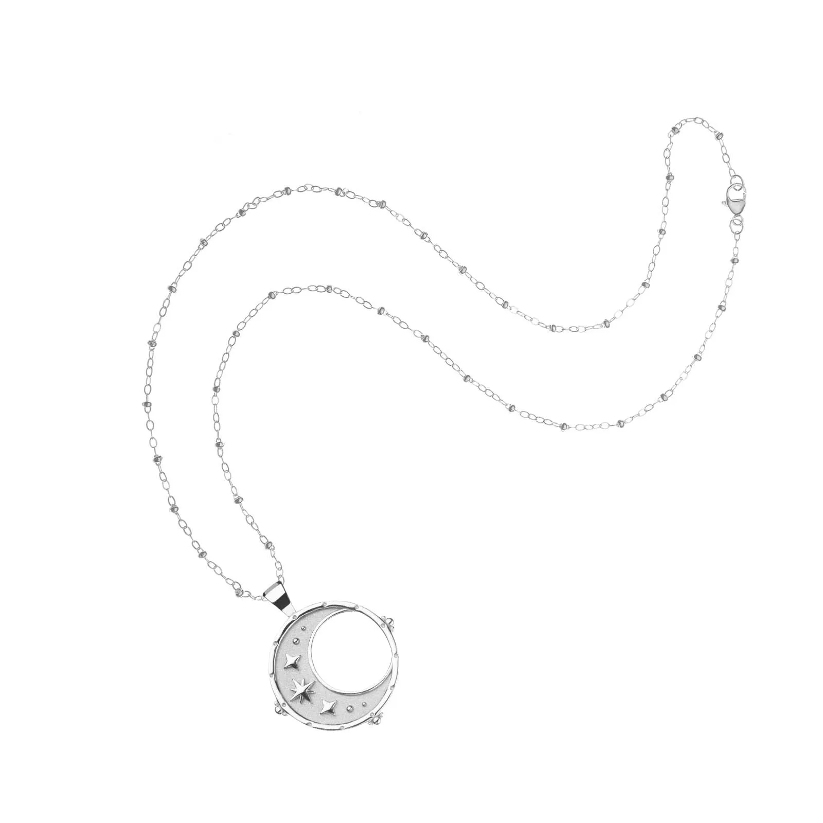 FOREVER Moon and Back Pendant Coin in Silver SALE sold by Jane Win product image thumbnail 5