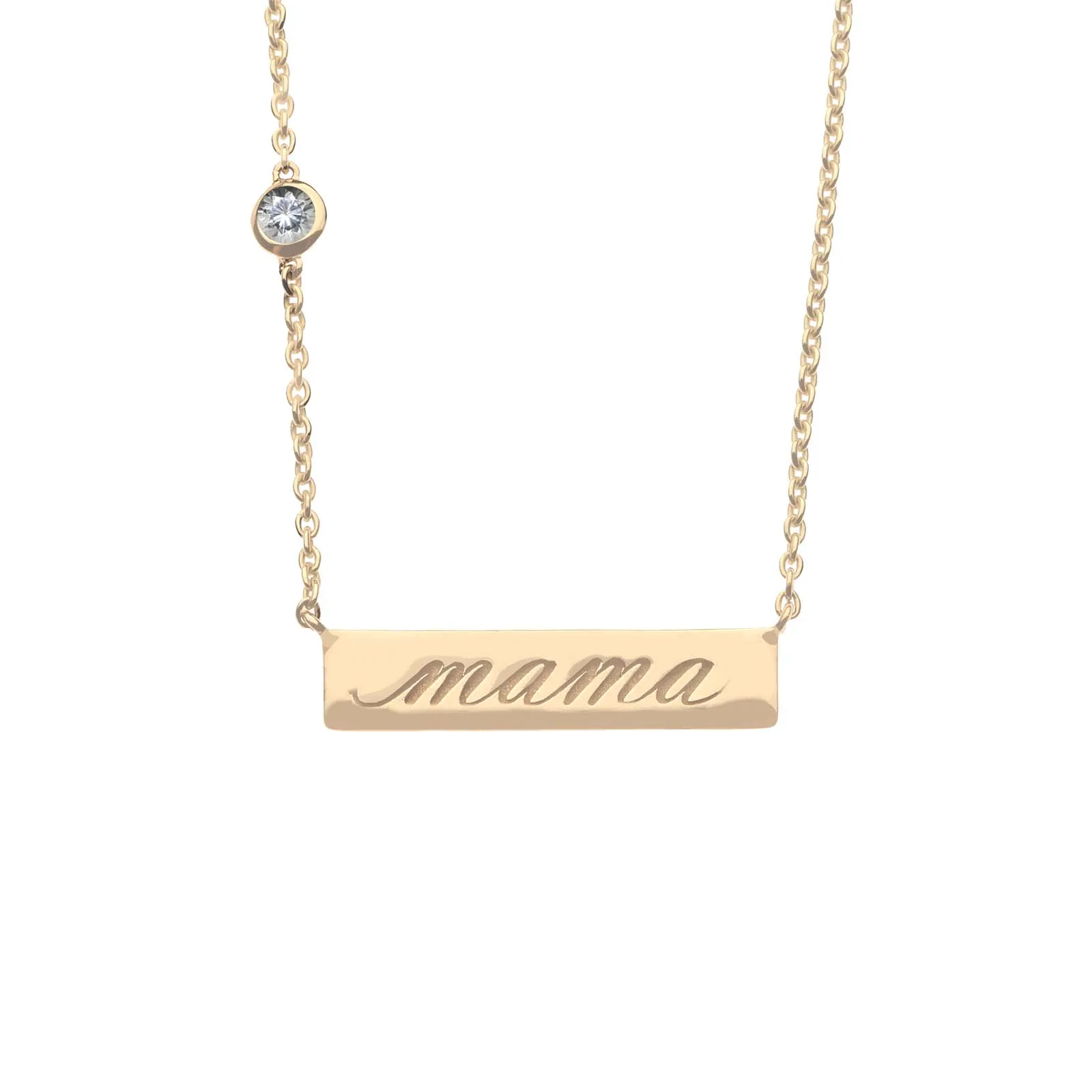 JOY Mama Necklace in 10k Gold sold by Jane Win product image thumbnail 2