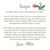 HOPE JW Small Pendant Coin in Solid Gold sold by Jane Win