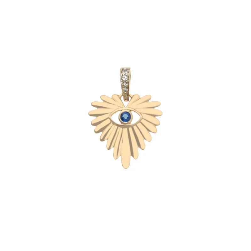 PROTECT Watchful Heart Pendant in Solid Gold sold by Jane Win