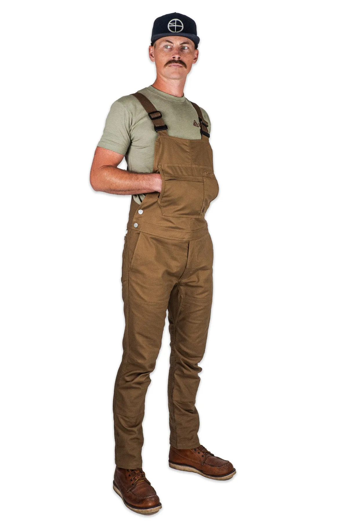 Flex Canvas Overalls sold by LIVSN product image thumbnail 4