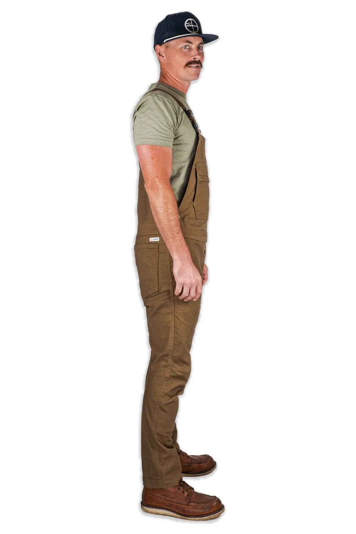 Flex Canvas Overalls sold by LIVSN product image thumbnail 5
