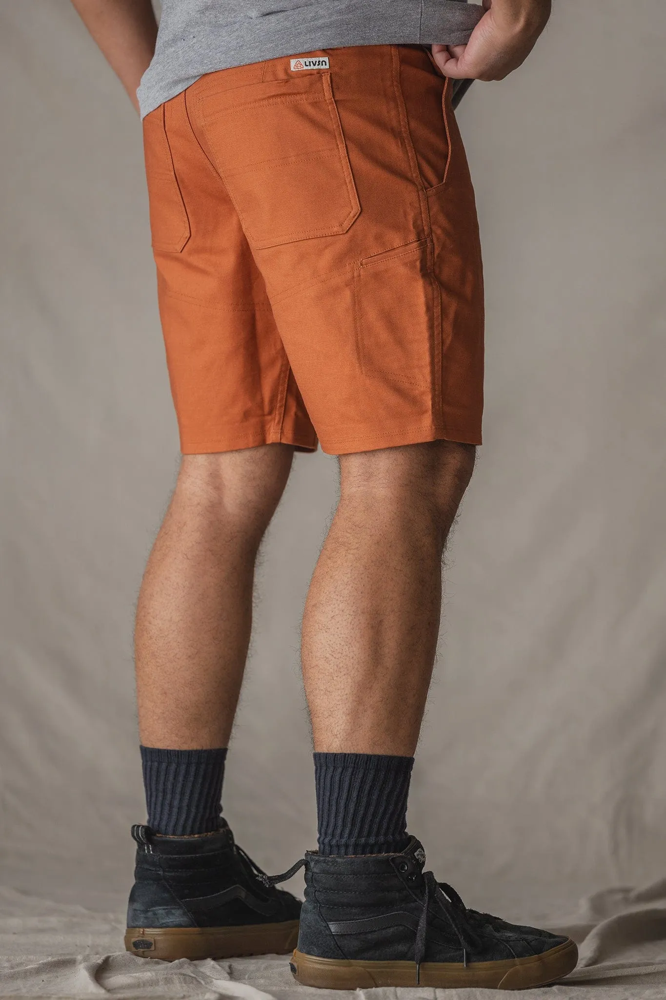 Flex Canvas Shorts sold by LIVSN product image thumbnail 4