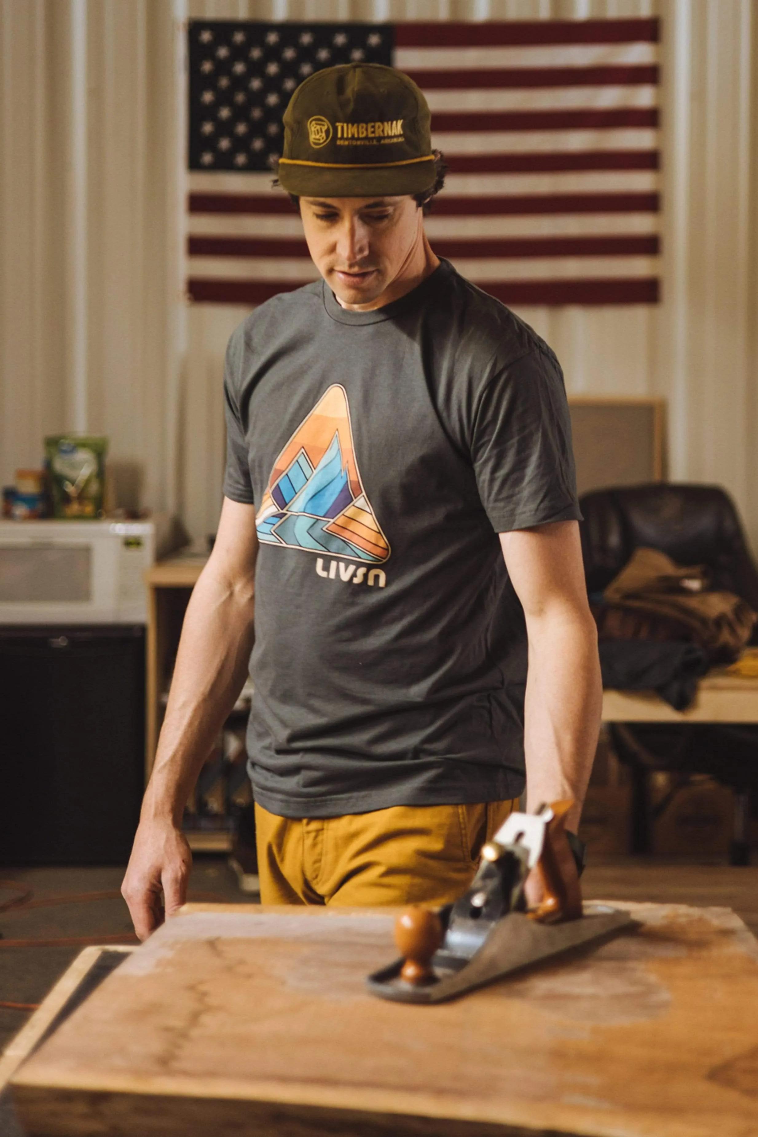 Glass Mountain Tee sold by LIVSN product image thumbnail 2