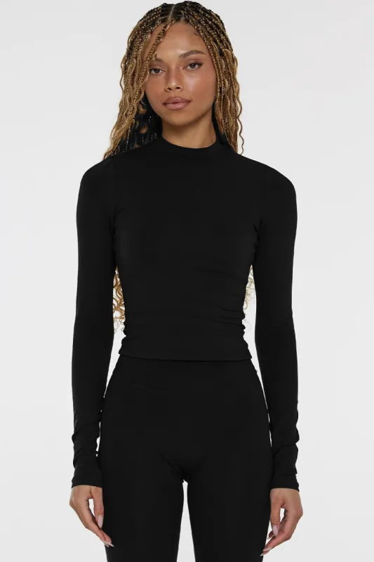 CLASSIC FIT LONG SLEEVE - ONYX sold by Azur Fit