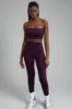 CLASSIC FIT LEGGINGS - GRAPE sold by Azur Fit
