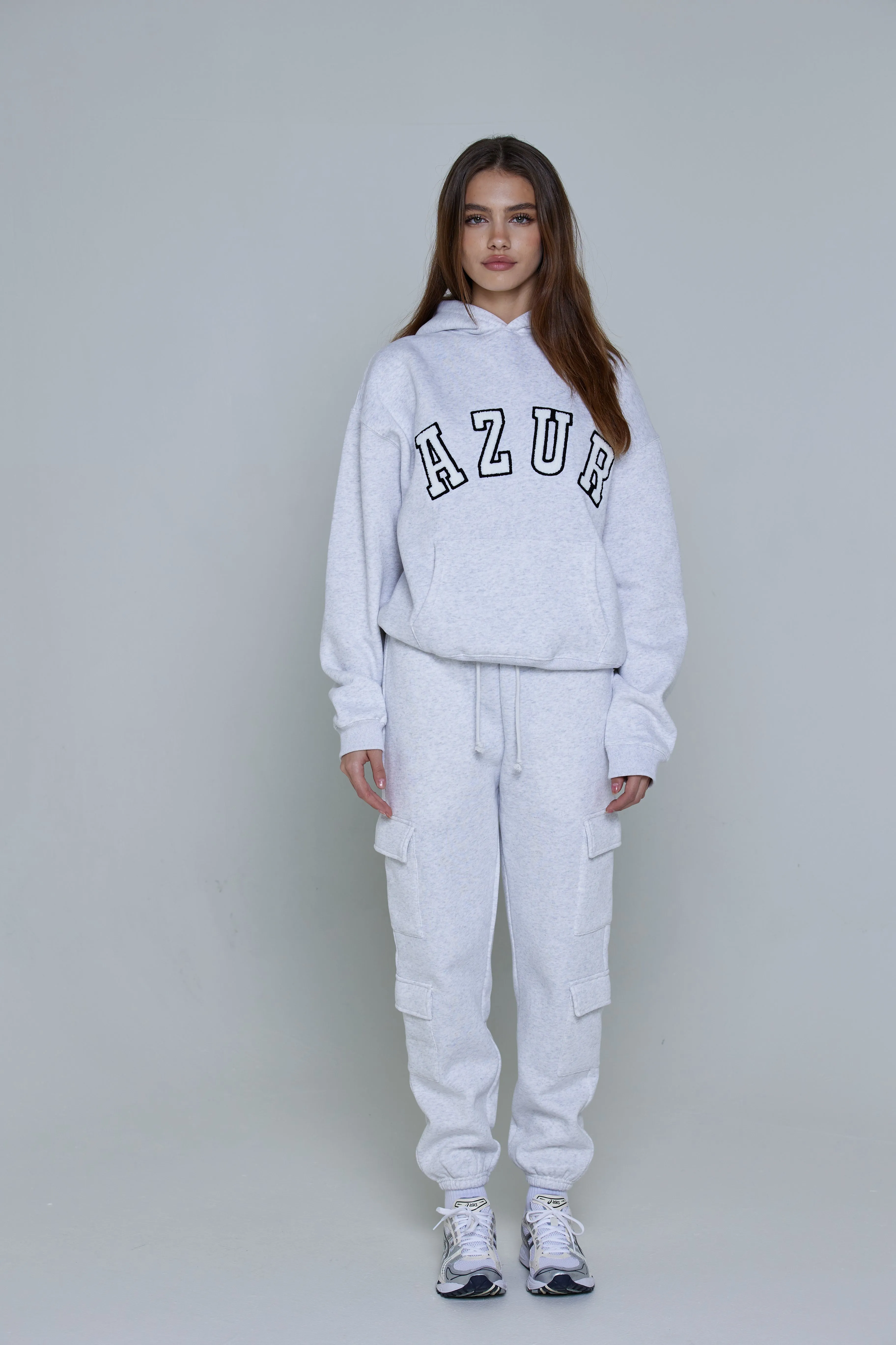 CLOUD CARGO SWEATPANTS - HEATHERED GREY sold by Azur Fit product image thumbnail 4