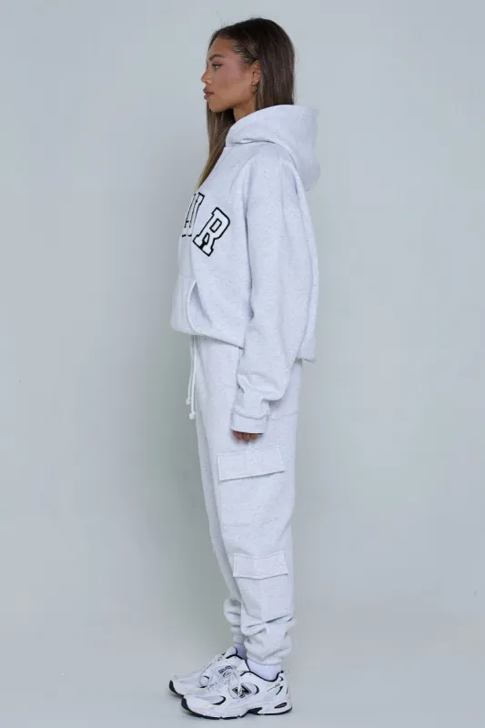 CLOUD CARGO SWEATPANTS - HEATHERED GREY made by Azur Fit