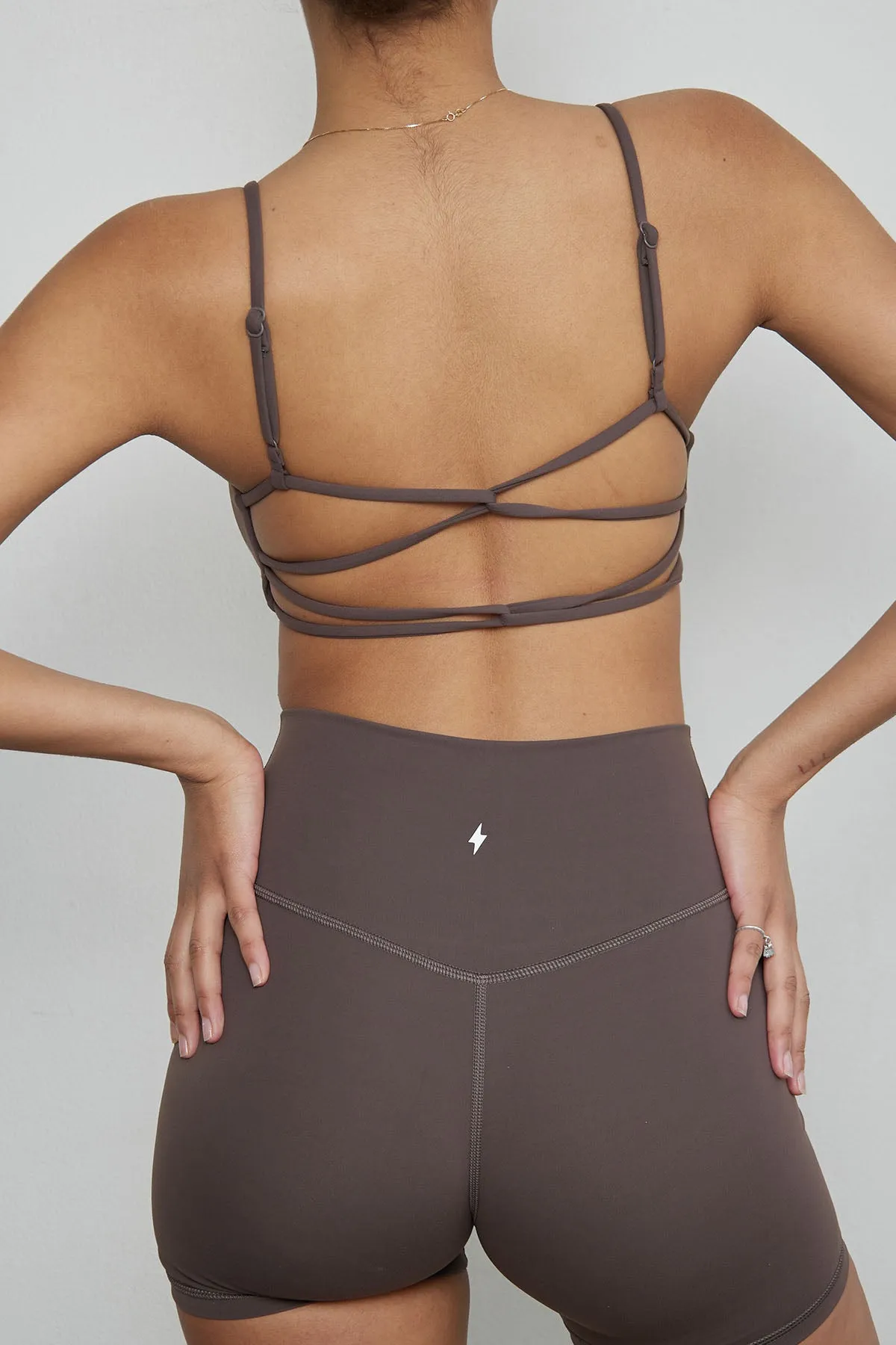 CLASSIC FIT BAREBACK BRA - WALNUT sold by Azur Fit product image thumbnail 2