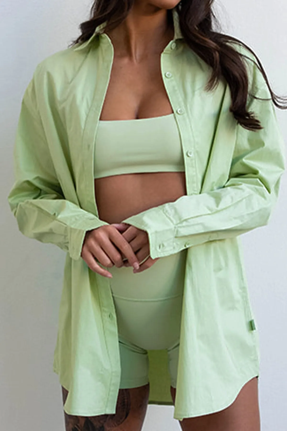 COTTON BUTTON DOWN - SATURN sold by Azur Fit product image thumbnail 2