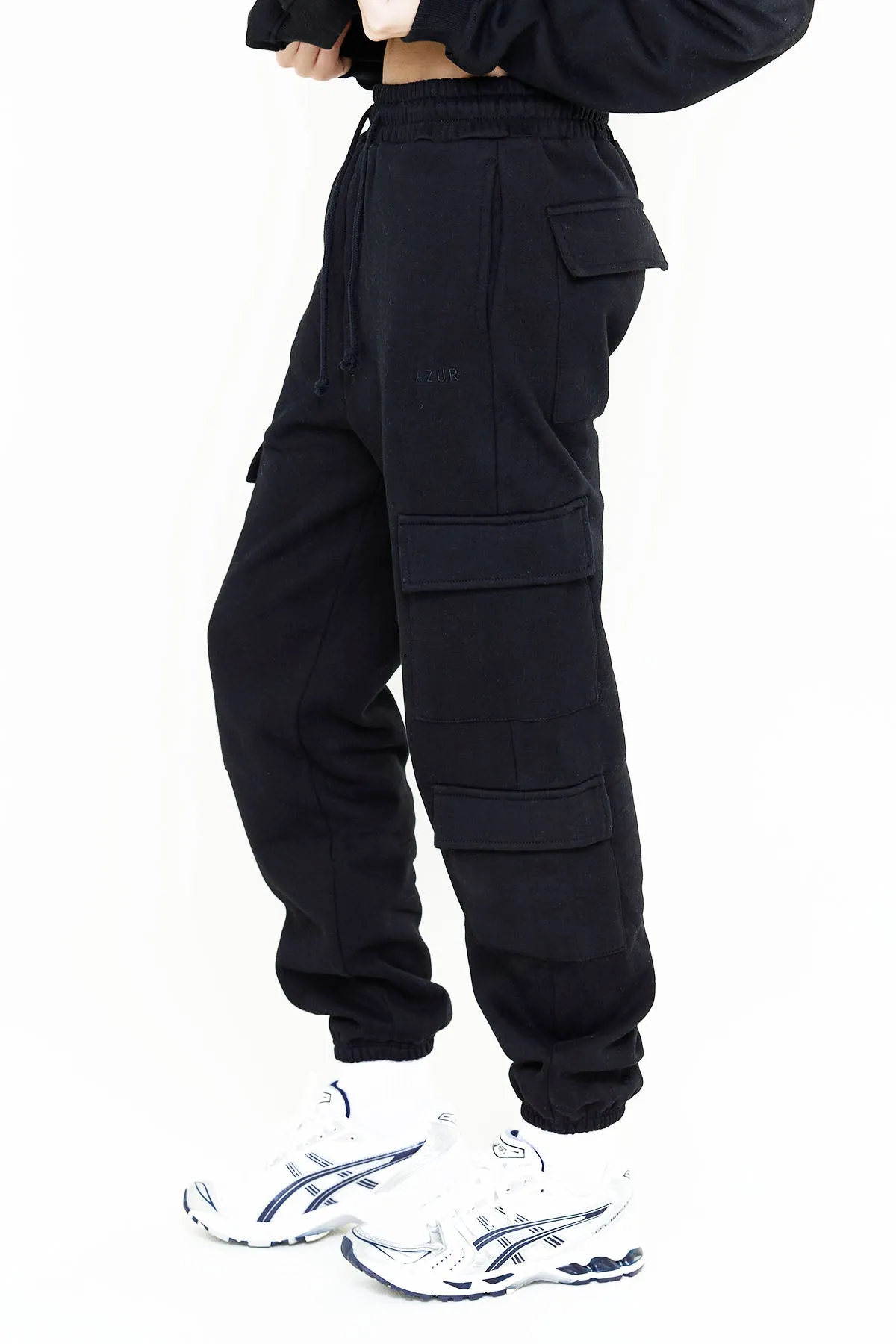 CLOUD CARGO SWEATPANTS - ONYX sold by Azur Fit product image thumbnail 3