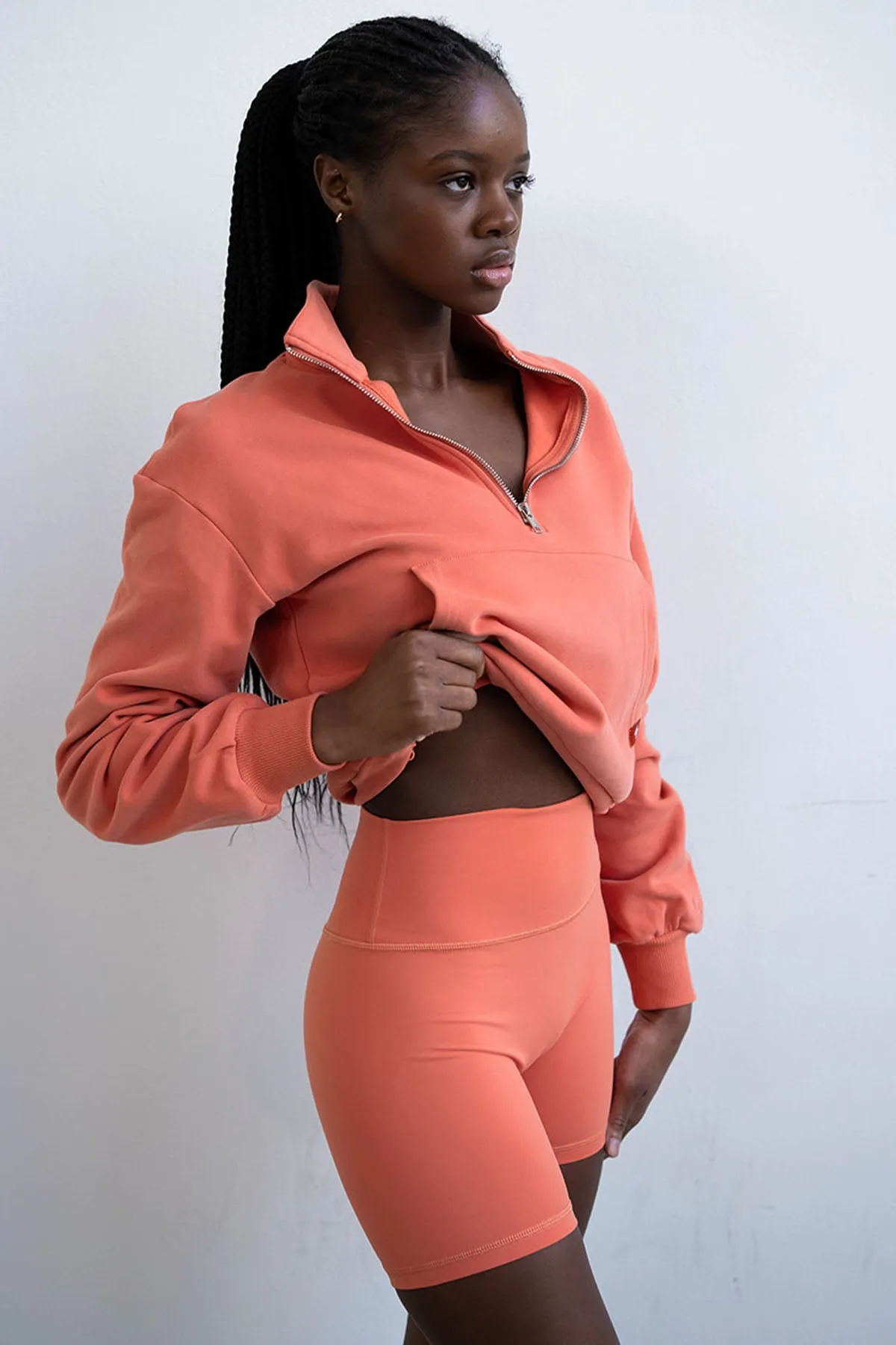 HALF ZIP - CLAY sold by Azur Fit product image thumbnail 3