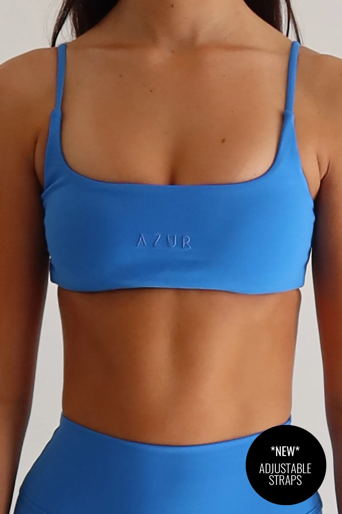CLASSIC FIT BAREBACK BRA - ELECTRIC sold by Azur Fit