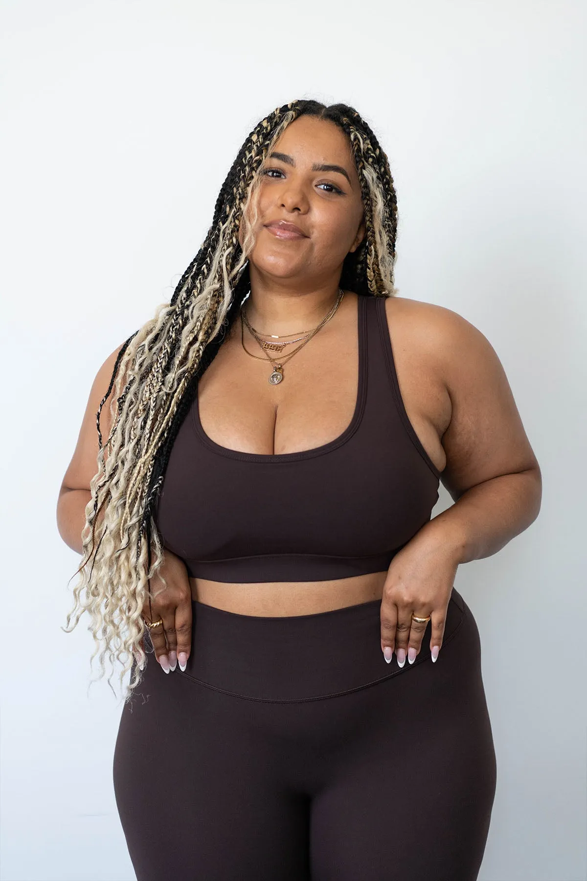 CLASSIC FIT UPGRADE BRA - BLACK COFFEE sold by Azur Fit product image thumbnail 3