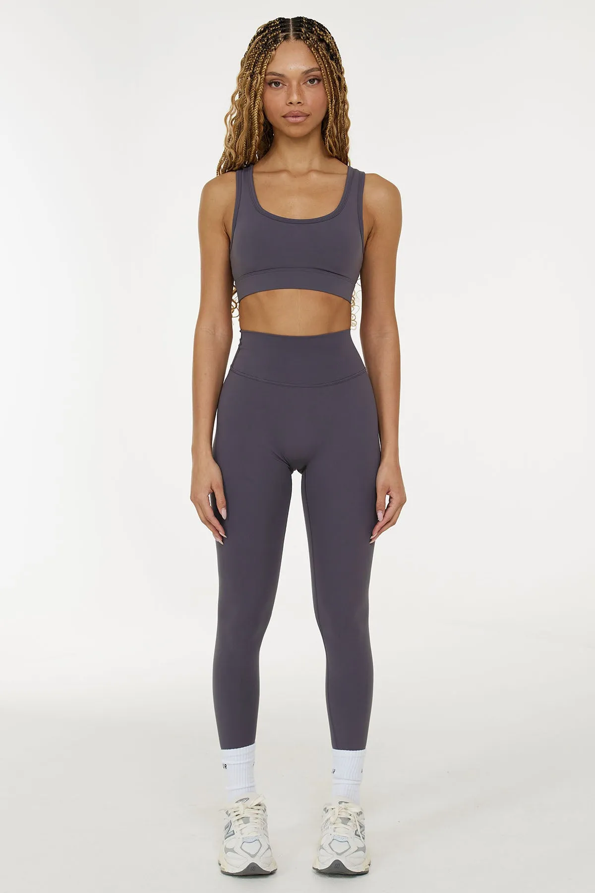 CLASSIC FIT LEGGINGS - STORM sold by Azur Fit