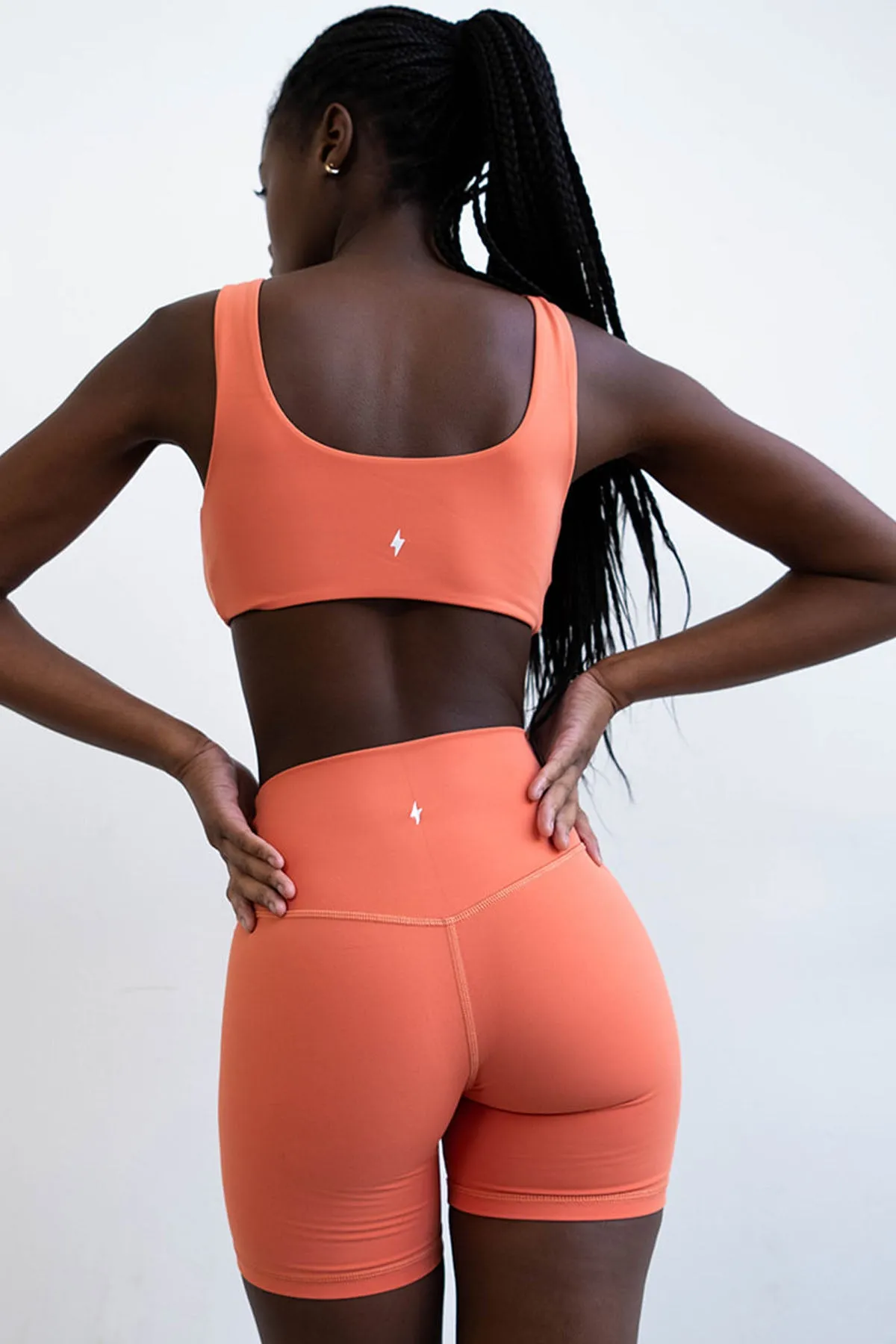 CLASSIC FIT TWIST BRA - CLAY sold by Azur Fit product image thumbnail 2