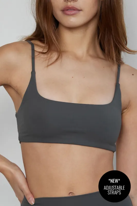 CLASSIC FIT BAREBACK BRA - PAVEMENT sold by Azur Fit