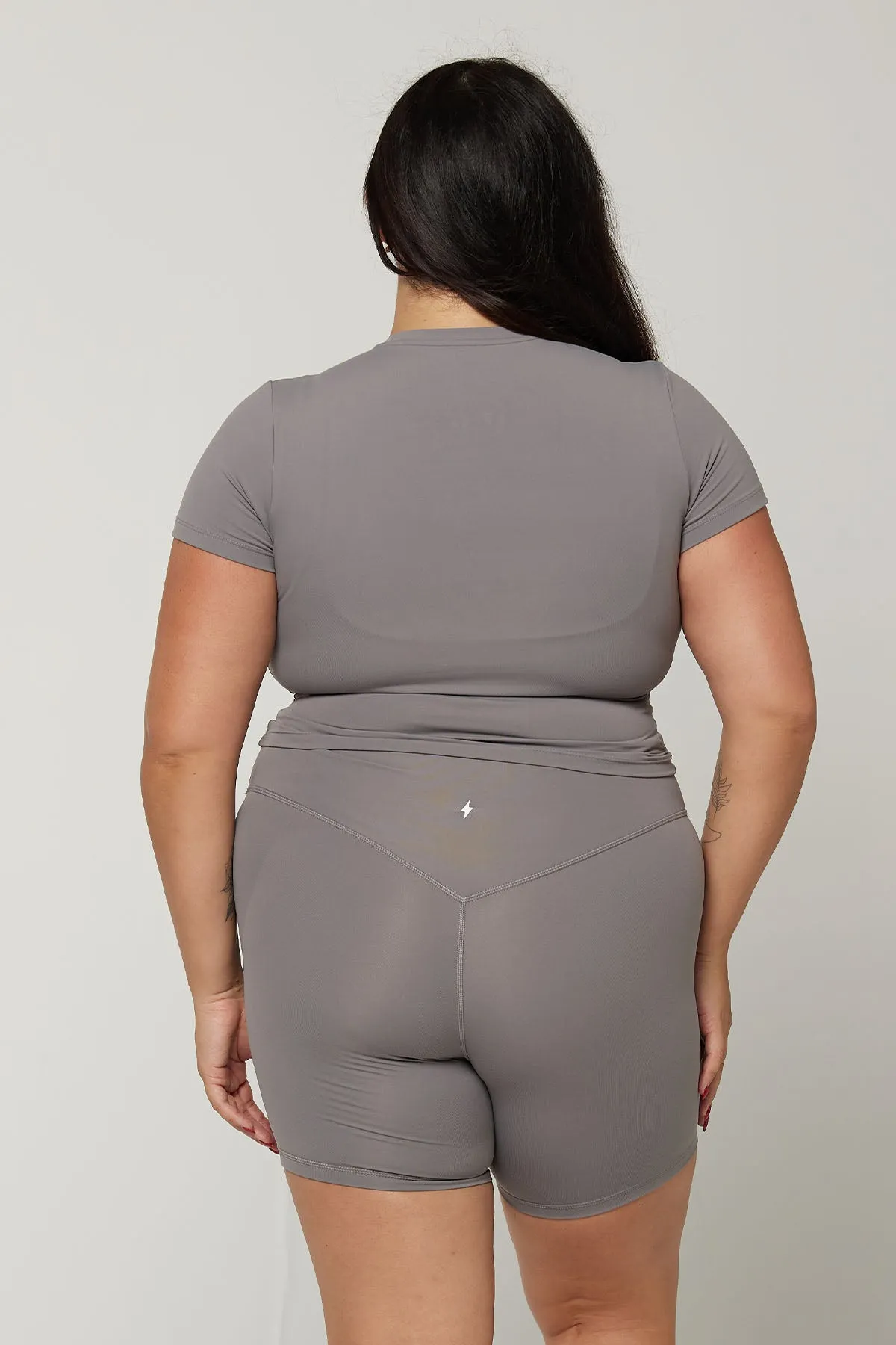 CLASSIC FIT TEE - DOVE sold by Azur Fit product image thumbnail 5