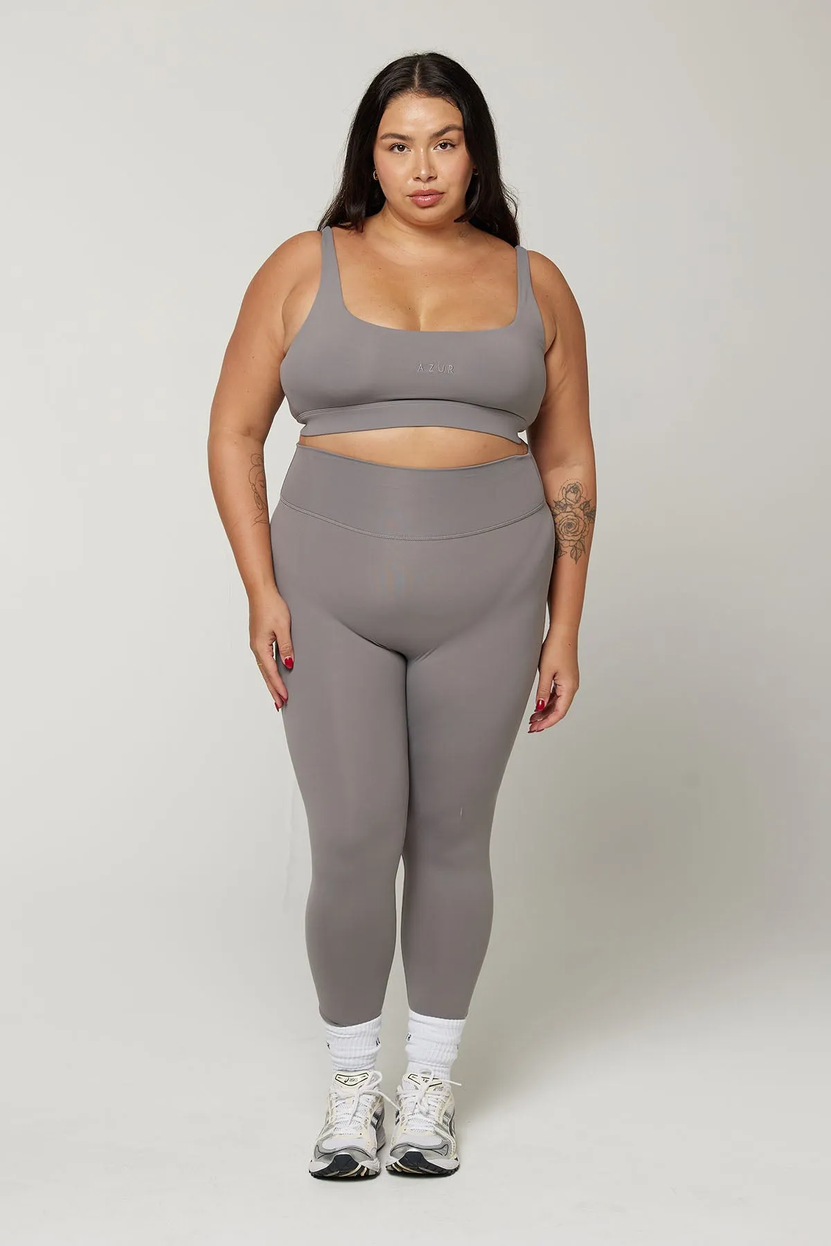 CLASSIC FIT LEGGINGS - DOVE sold by Azur Fit product image thumbnail 4