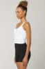 CLASSIC FIT HALTER TANK - WHITE sold by Azur Fit