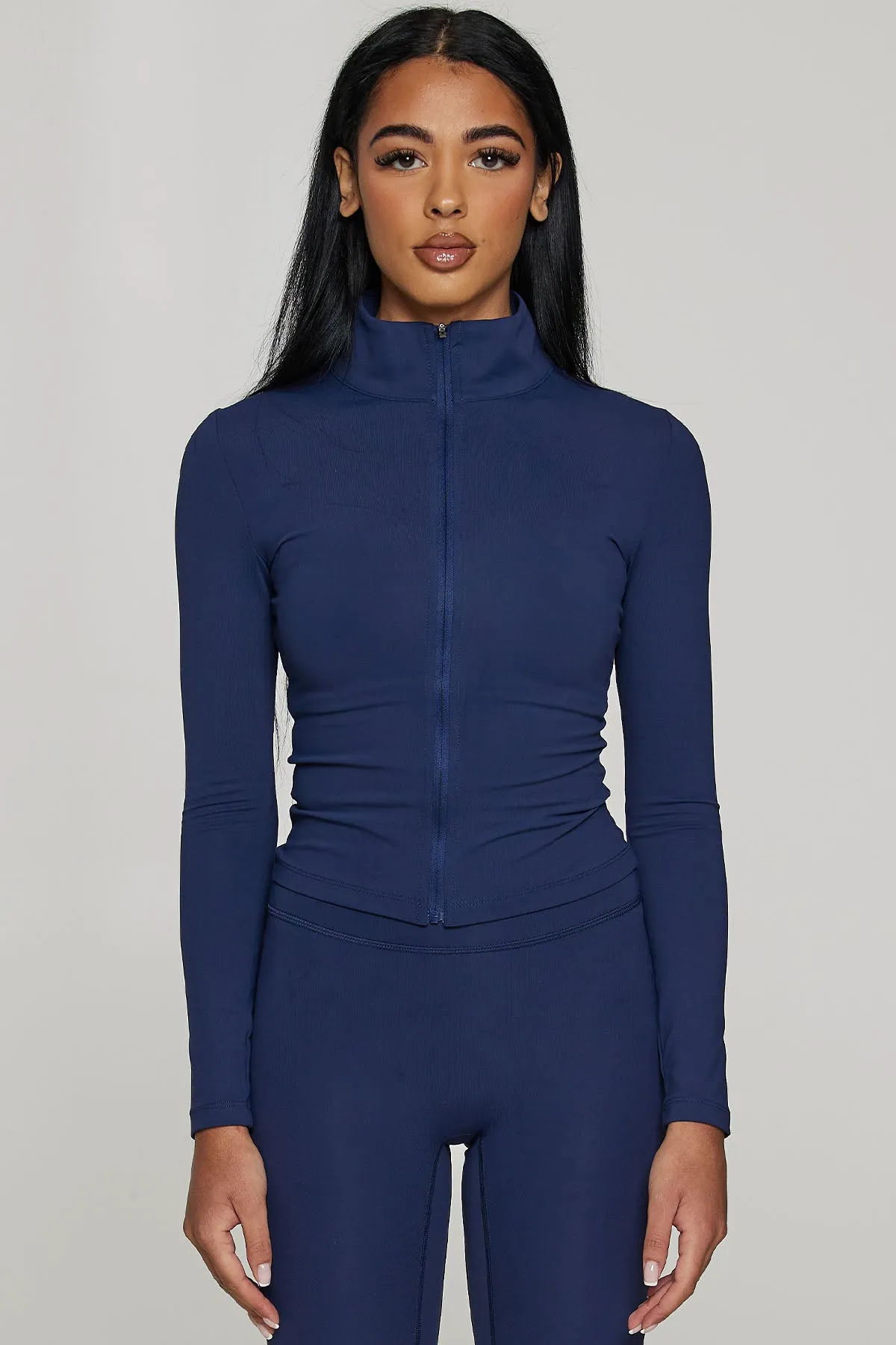 CLASSIC FIT ZIP UP - LAKE sold by Azur Fit