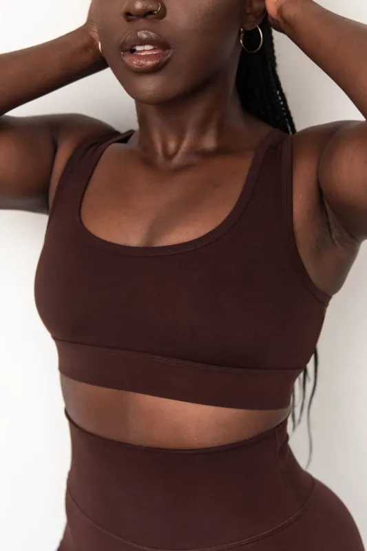 CLASSIC FIT UPGRADE BRA - DARK CRAVE sold by Azur Fit