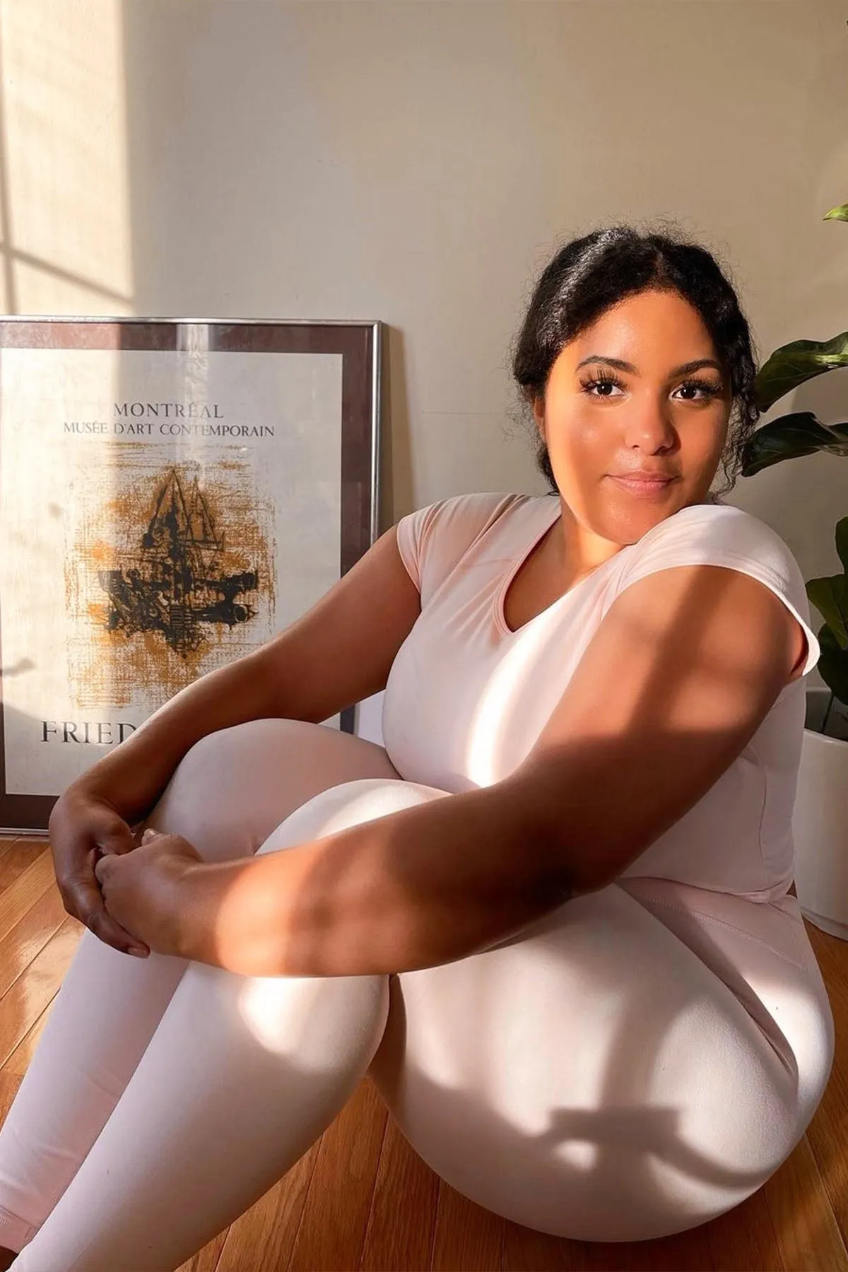 HIGH WAISTED LEGGINGS - SORBET sold by Azur Fit product image thumbnail 4