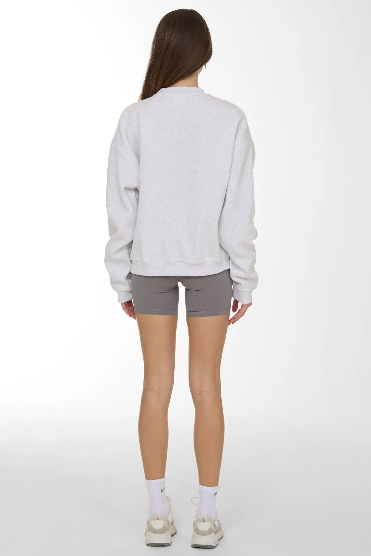 CLOUD CREW NECK - HEATHERED GREY - AZUR sold by Azur Fit product image thumbnail 5