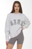CLOUD CREW NECK - HEATHERED GREY - AZUR sold by Azur Fit