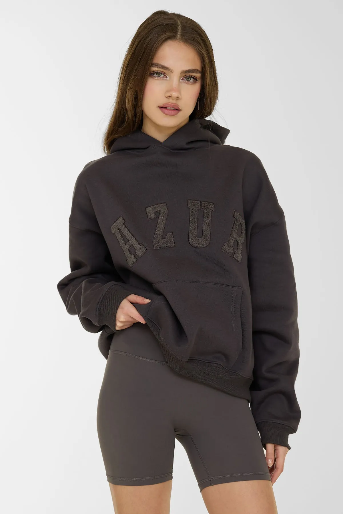 CLOUD HOODIE - CHARCOAL - AZUR sold by Azur Fit product image thumbnail 2